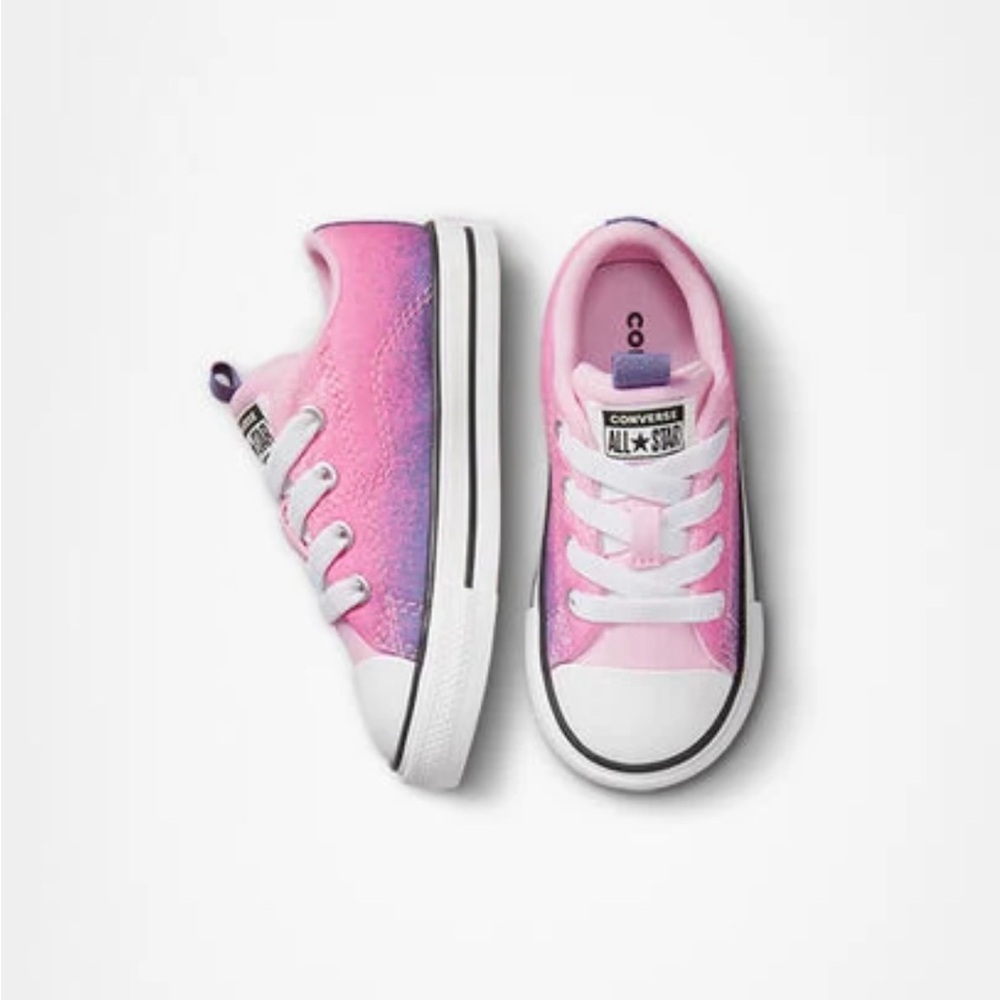 NEW Converse Chuck Taylor All Star Easy Slip On Toddler Girl Shoe 8T Rave Pink
